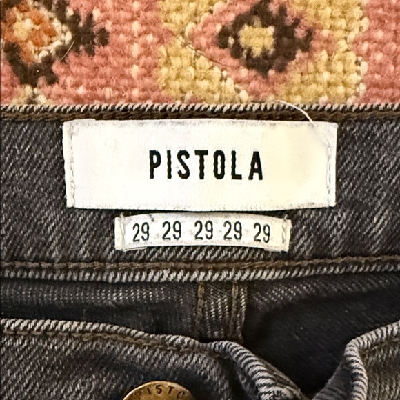 PISTOLA Charlie High Rise Straight Leg Jean - Picture 6 of 9